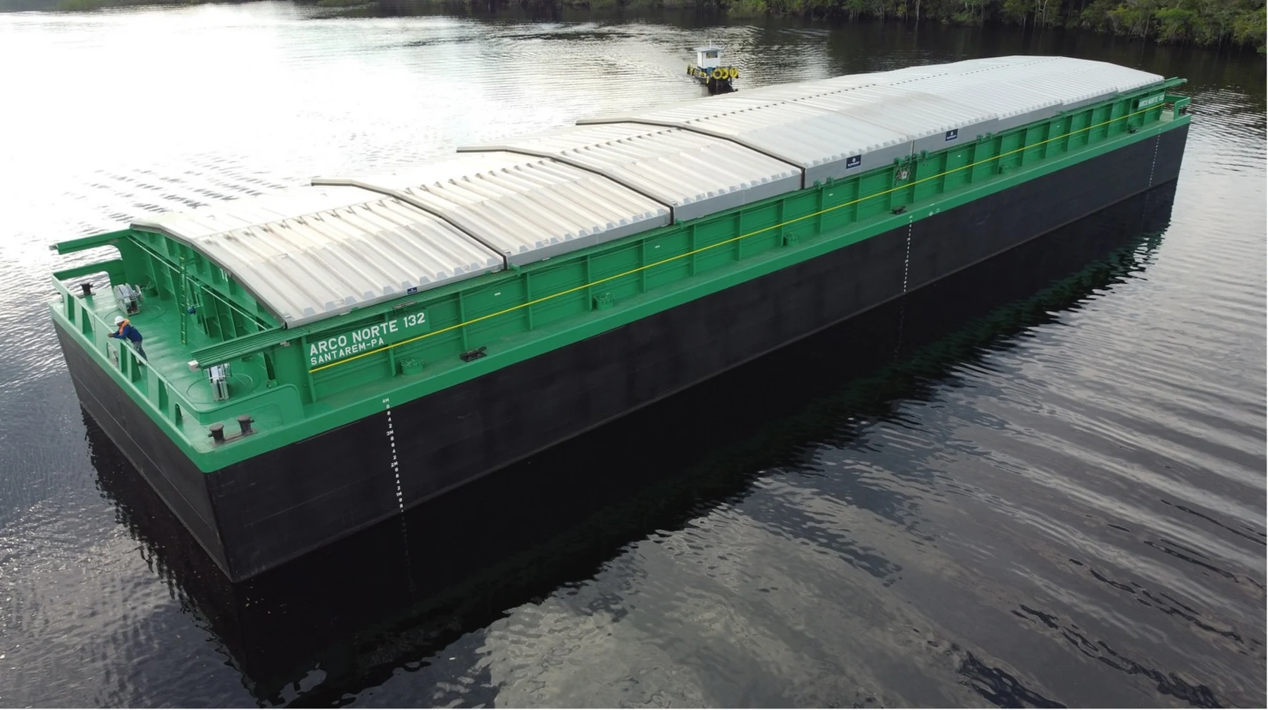 Balsa graneleira em projeto de diligenciamento naval e acompanhamento de construção